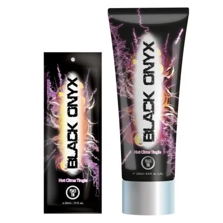 Power Tan Black Onyx Citrus Tingle Tanning Accelerator 250ml